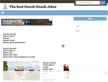 Tablet Screenshot of best-knock-knock-jokes.com